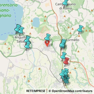 Mappa Via di Colle Febbraro, 00123 Cesano RM, Italia (5.4065)