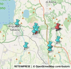 Mappa Via di Colle Febbraro, 00123 Cesano RM, Italia (3.69364)