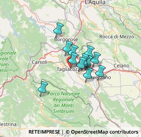 Mappa Str. Principale, 67069 Tagliacozzo AQ, Italia (8.33462)