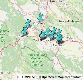 Mappa Str. Principale, 67069 Tagliacozzo AQ, Italia (9.5785)