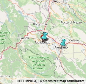 Mappa Str. Principale, 67069 Tagliacozzo AQ, Italia (37.4275)