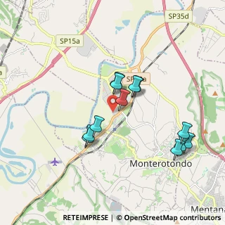 Mappa Via I. Galvani, 00015 Monterotondo RM, Italia (1.77917)