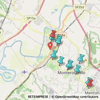 Mappa Via I. Galvani, 00015 Monterotondo RM, Italia (2.21167)
