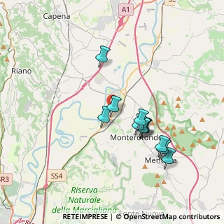 Mappa Via I. Galvani, 00015 Monterotondo RM, Italia (3.43273)