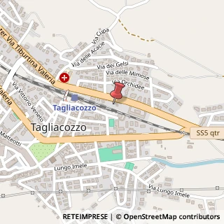 Mappa Via Valeria Variante Tiburtina, 20, 67069 Tagliacozzo, L'Aquila (Abruzzo)