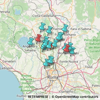 Mappa Via Pineto, 00060 Sacrofano RM, Italia (9.7185)