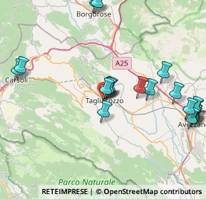 Mappa Via XIII Ottobre, 67069 Tagliacozzo AQ, Italia (9.739)