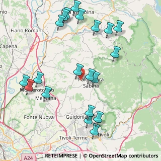 Mappa Strada di Colle Massimiano, 00018 Palombara Sabina RM, Italia (10.27)