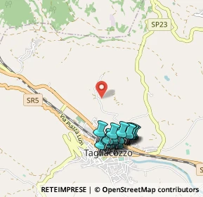 Mappa Via Colli, 67069 Tagliacozzo AQ, Italia (1.0795)