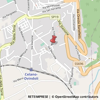 Mappa Strada Vicinale Stazione Muricelle,  96, 67043 Celano, L'Aquila (Abruzzo)