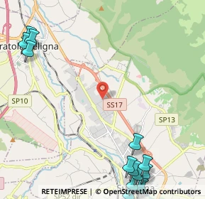 Mappa Via Contrada S. Nicola, 67039 Sulmona AQ, Italia (3.63231)