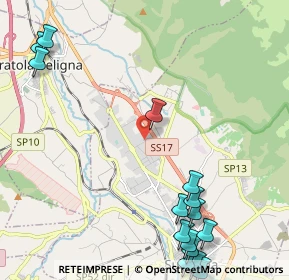 Mappa Via Contrada S. Nicola, 67039 Sulmona AQ, Italia (3.226)