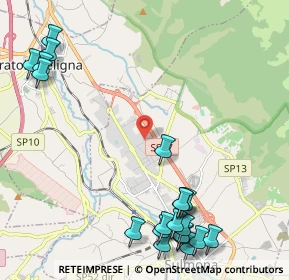 Mappa Via Contrada S. Nicola, 67039 Sulmona AQ, Italia (3.105)