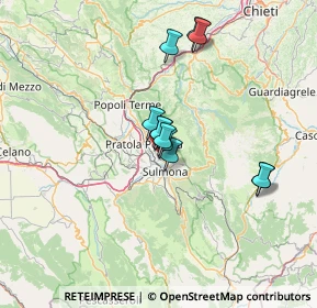 Mappa Via Contrada S. Nicola, 67039 Sulmona AQ, Italia (10.76)