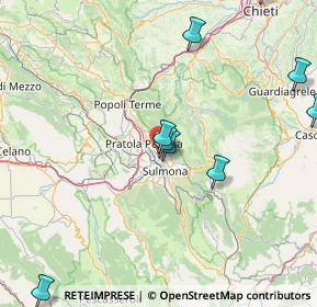 Mappa Via Contrada S. Nicola, 67039 Sulmona AQ, Italia (25.03917)