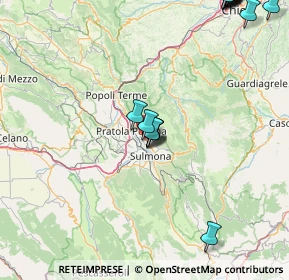 Mappa Via Contrada S. Nicola, 67039 Sulmona AQ, Italia (22.98118)