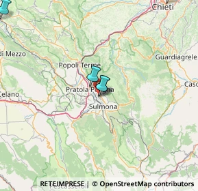 Mappa Via Contrada S. Nicola, 67039 Sulmona AQ, Italia (37.7685)