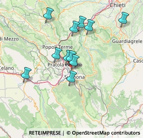 Mappa Via Contrada S. Nicola, 67039 Sulmona AQ, Italia (13.42818)