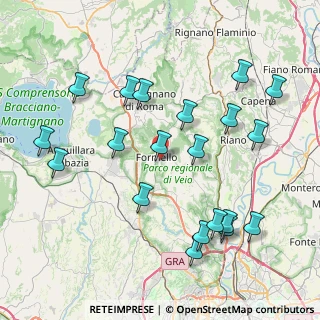 Mappa Via Dei Fossi Vecchi, 00060 Formello RM, Italia (9.3785)
