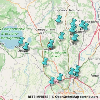 Mappa Via Dei Fossi Vecchi, 00060 Formello RM, Italia (9.534)