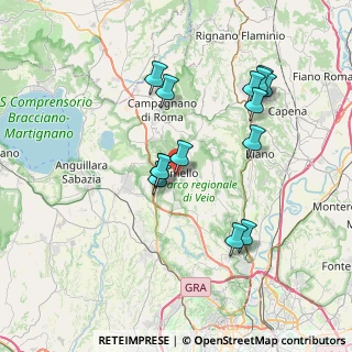 Mappa Via XX Settembre, 00060 Formello RM, Italia (7.52429)