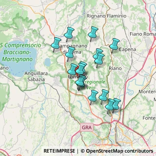 Mappa Via XX Settembre, 00060 Formello RM, Italia (5.83588)