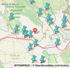 Mappa Unnamed Road, 67040 Collarmele AQ, Italia (9.8285)