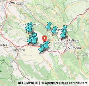 Mappa Unnamed Road, 67040 Collarmele AQ, Italia (10.7965)