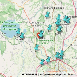 Mappa Via Primavera, 00060 Formello RM, Italia (9.8645)