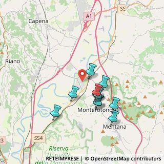 Mappa Via Bruno Pontecorvo, 00015 Monterotondo RM, Italia (3.33)