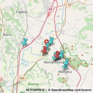 Mappa Via Bruno Pontecorvo, 00015 Monterotondo RM, Italia (3.205)