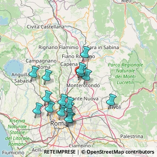 Mappa Via Edison, 00015 Monterotondo RM, Italia (16.31813)