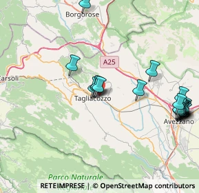 Mappa Via Selve Piane, 67069 Tagliacozzo AQ, Italia (10.0155)