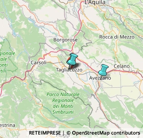 Mappa Via Selve Piane, 67069 Tagliacozzo AQ, Italia (37.93667)
