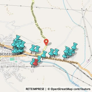 Mappa Via Selve Piane, 67069 Tagliacozzo AQ, Italia (0.60345)
