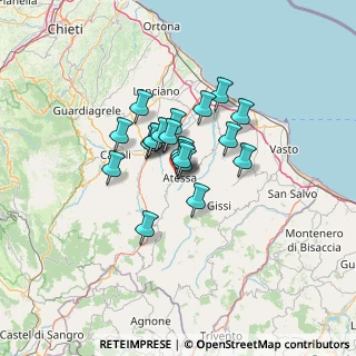 Mappa Via Brigata Alpina Julia, 66041 Atessa CH, Italia (8.7165)