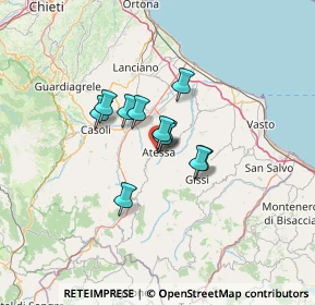 Mappa Via Brigata Alpina Julia, 66041 Atessa CH, Italia (8.17818)