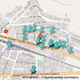 Mappa Strada Statale 5 Tiburtina Valeria Variante, 67069 Tagliacozzo AQ, Italia (0.10741)