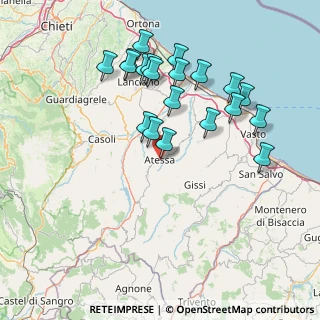 Mappa Contrada Rigatella, 66041 Atessa CH, Italia (16.086)