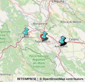Mappa Via Vittorio Veneto, 67069 Tagliacozzo AQ, Italia (11.59786)