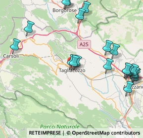 Mappa Via Vittorio Veneto, 67069 Tagliacozzo AQ, Italia (10.605)