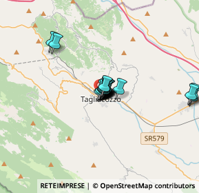 Mappa Via Vittorio Veneto, 67069 Tagliacozzo AQ, Italia (1.957)