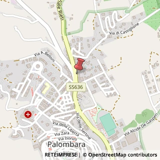 Mappa Viale Rieti, 79, 00018 Palombara Sabina, Roma (Lazio)