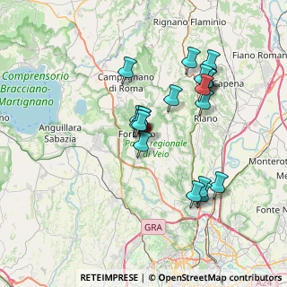 Mappa Via Di Monte Aguzzo, 00060 Formello RM, Italia (7.048)