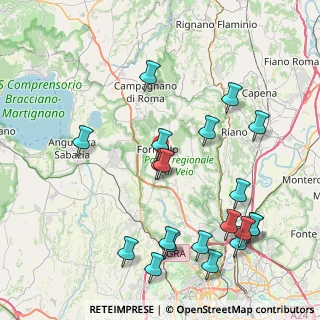 Mappa Via delle Sodera, 00060 Formello RM, Italia (10.072)