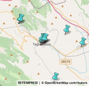 Mappa Via delle Orcidei, 67069 Tagliacozzo AQ, Italia (3.5225)