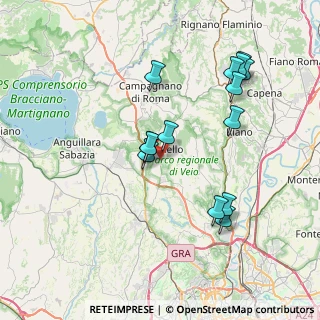 Mappa , 00060 Formello RM, Italia (7.93214)