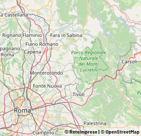 Mappa 00018 Palombara Sabina RM, Italia (20.316)