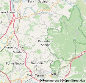 Mappa 00018 Palombara Sabina RM, Italia (10.7385)