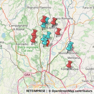 Mappa Via Pian dell'Olmo, 00060 Riano RM, Italia (6.51571)